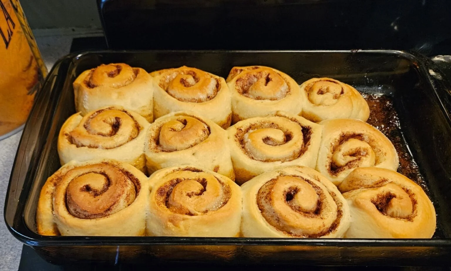 Cinnamon Rolls Made with Fresh Milled Flour