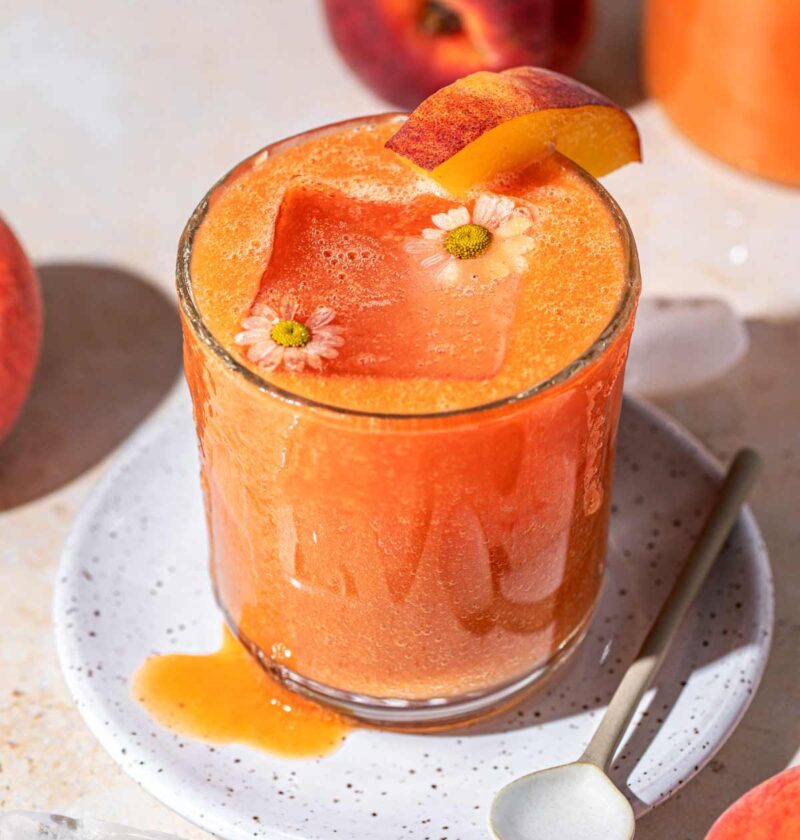 Peach Natural Juice Recipe