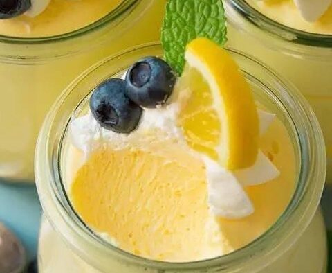 Lemon Cheesecake Mousse